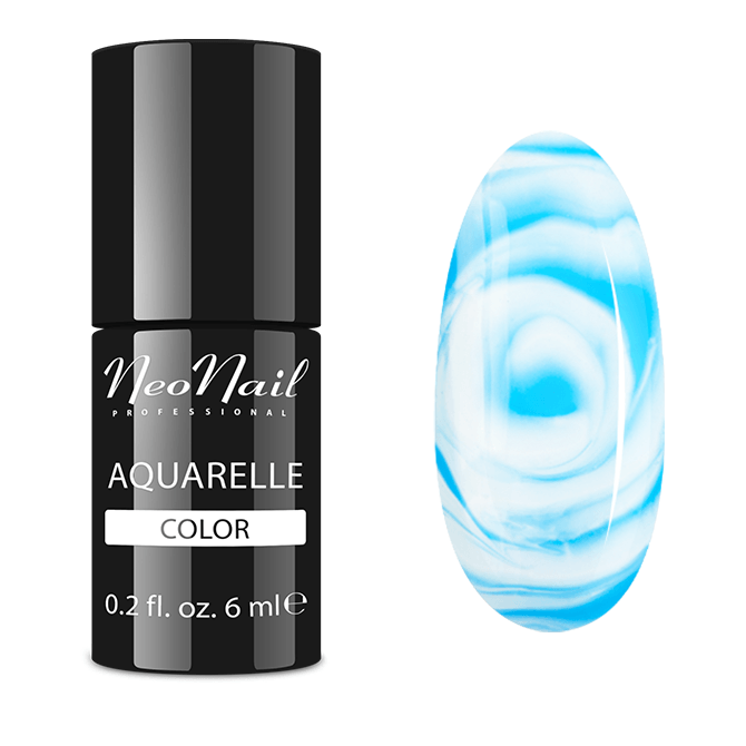 Lakier hybrydowy NeoNail Blue Aquarelle 6 ml
